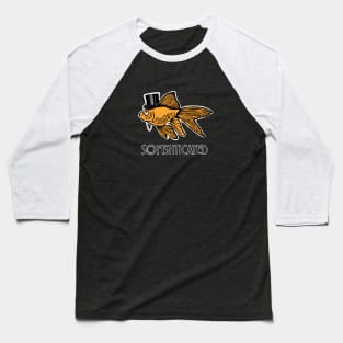 Sophisticated Goldfish Baseball T-Shirt